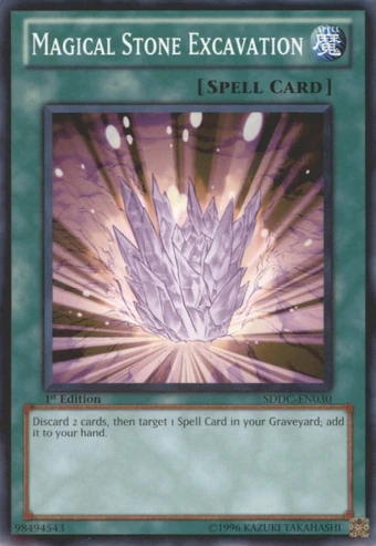 Card Errata:Magical Stone Excavation | Yu-Gi-Oh! Wiki | Fandom