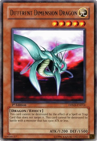 Card Errata:Different Dimension Dragon | Yu-Gi-Oh! Wiki | Fandom