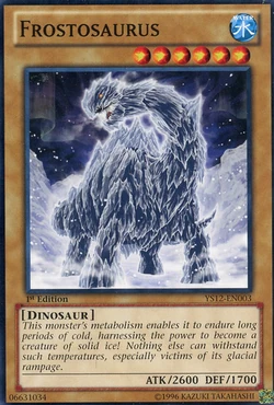 Card Gallery:Frostosaurus | Yu-Gi-Oh! Wiki | Fandom
