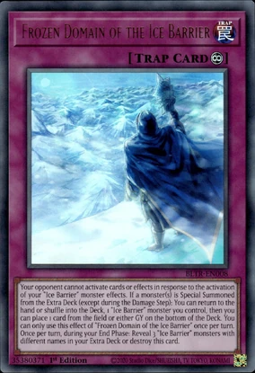 Frozen Domain of the Ice Barrier | Yu-Gi-Oh! Wiki | Fandom