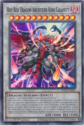 Hot Red Dragon Archfiend King Calamity | Yu-Gi-Oh! Wiki | Fandom Hot Red Dragon Archfiend King Calamity | Yu-Gi-Oh! Wiki | Fandom
