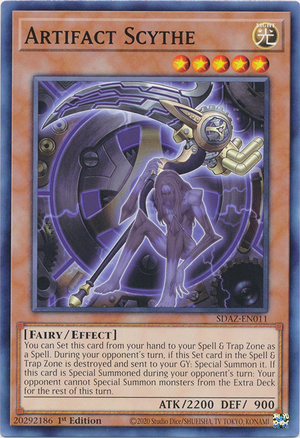 Artifact Scythe | Yu-Gi-Oh! Wiki | Fandom