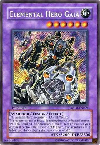 Card Errata:Elemental HERO Gaia | Yu-Gi-Oh! Wiki | Fandom