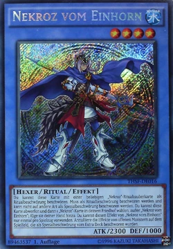 Ungraded NM/Mint Yugioh Yu-Gi-Oh! Card: Nekroz Of Unicore  Secret Rare  THSF-EN016  Near Mint/Mint Condition