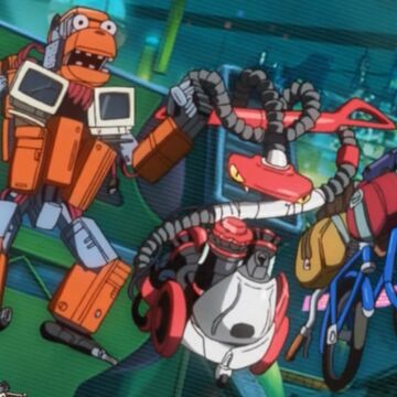 junk robot toy