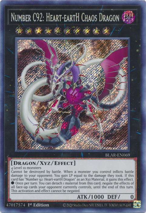 Number C92: Heart-eartH Chaos Dragon | Yu-Gi-Oh! Wiki | Fandom