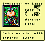 #753 "Swordsman of Lands"