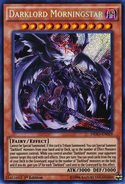 Card Gallery:Darklord Morningstar | Yu-Gi-Oh! Wiki | Fandom