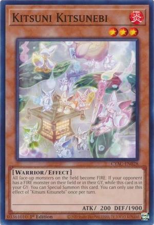 Kitsuni Kitsunebi | Yu-Gi-Oh! Wiki | Fandom