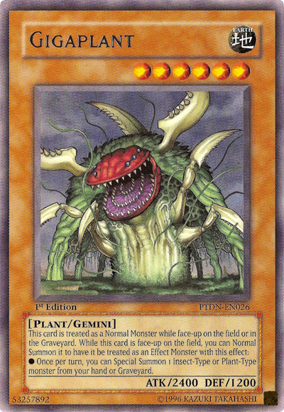 Card Errata:Gigaplant | Yu-Gi-Oh! Wiki | Fandom Card Errata:Gigaplant | Yu-Gi-Oh! Wiki | Fandom