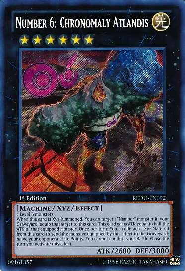 Card Errata:Number 6: Chronomaly Atlandis | Yu-Gi-Oh! Wiki | Fandom