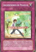 Carte Yu-Gi-Oh! Nightmare Archfiends - Crimson Crisis 1st Edition