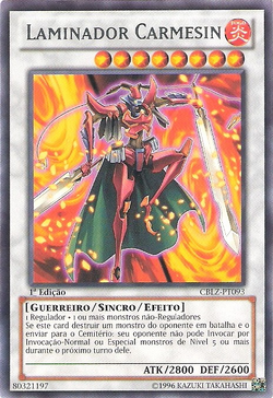 遊戯王】 クリムゾン・ブレーダー TRC1/シク の通販 - カーナベル