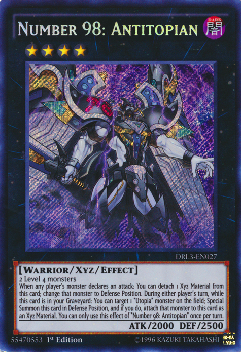 Card Errata:Number 98: Antitopian | Yu-Gi-Oh! Wiki | Fandom