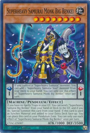 SABOTEN様 Amazon.com: YU-GI-OH! - Superheavy Samurai Big Benkei (MP15