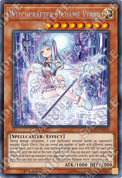 Card Gallery:Witchcrafter Madame Verre | Yu-Gi-Oh! Wiki | Fandom