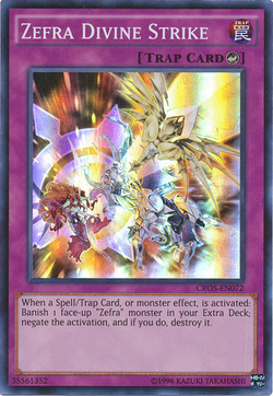 Yugioh Common Japanese Zefra Divine Strike CROS-JP072 Yugioh Common Japanese Zefra Divine Strike CROS-JP072