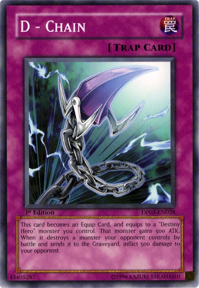 遊戯王 Ｄ－チェーン Card Errata:D - Chain | Yu-Gi-Oh! Wiki | Fandom