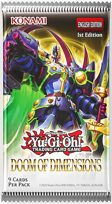 遊戯王　DOOM OF DIMENSIONS カートン② 遊戯王OCG DOOM OF DIMENSIONS ドゥーム・オブ