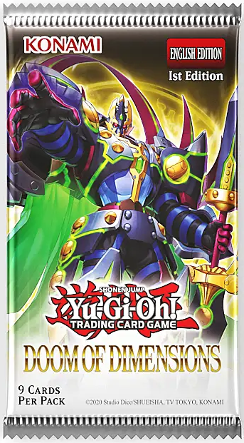 遊戯王　DOOM OF DIMENSIONS シュリンク無し　2box 遊戯王OCGデュエルモンスターズ DOOM OF DIMENSIONS | おもちゃ