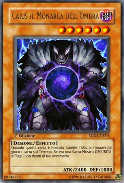 Card Gallery:Caius the Shadow Monarch | Yu-Gi-Oh! Wiki | Fandom