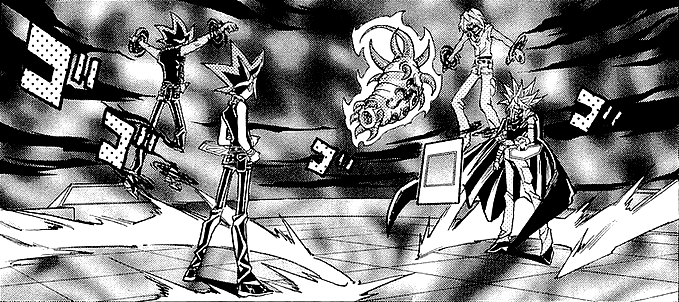 Mai Kujaku and Dinosaur Ryuzaki's Duel (manga) - Yugipedia - Yu-Gi-Oh! wiki