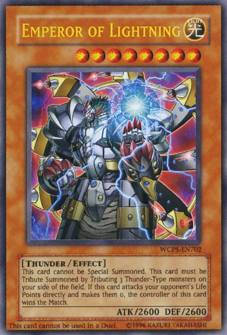 Card Gallery:Emperor of Lightning | Yu-Gi-Oh! Wiki | Fandom