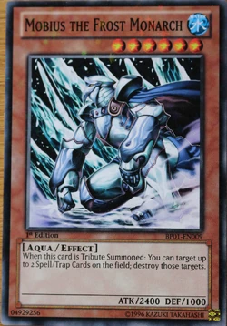 Yu-Gi-Oh! Mobius The Frost Monarch Card - SP15-EN004 Shatterfoil, Star Pack ARC-V 1st Edition