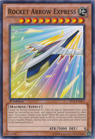 Card Errata:Rocket Arrow Express | Yu-Gi-Oh! Wiki | Fandom