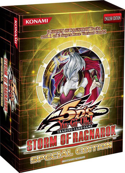 YuGiOh 5D's Storm of Ragnarok Special Edition SE FACTORY SEALED Deck/Box 3 Packs 