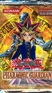 遊戯王 英語版 PHARAONIC GUARDIAN 1st 未開封 パック ②
