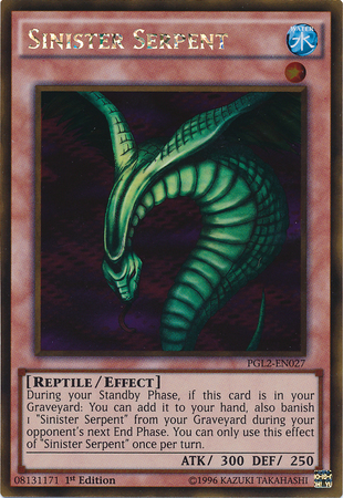 Card Errata:Sinister Serpent | Yu-Gi-Oh! Wiki | Fandom