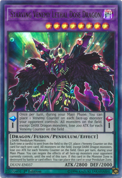 Card Gallery:Starving Venemy Lethal Dose Dragon | Yu-Gi-Oh! Wiki