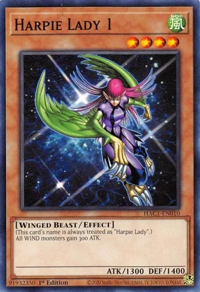 Harpie Lady 1 | Yu-Gi-Oh! Wiki | Fandom