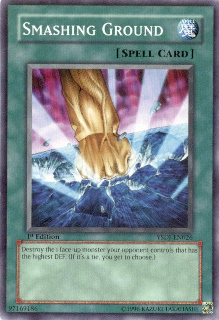 Card Errata:Smashing Ground | Yu-Gi-Oh! Wiki | Fandom