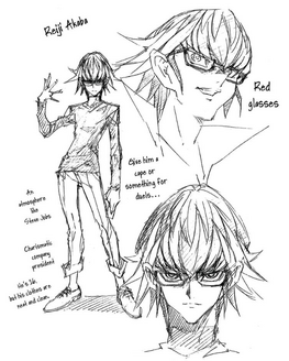 Reiji Manga Concept Art