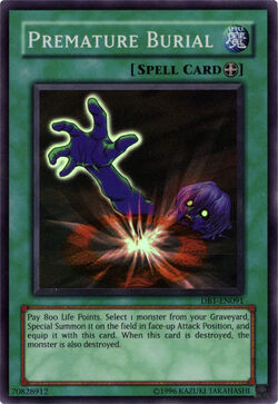 Card Gallery Premature Burial Yu Gi Oh Wiki Fandom