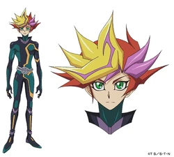 Yusaku, as LINK VRAINS avatar "Playmaker".