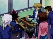 DMx001 Duel Monsters at school