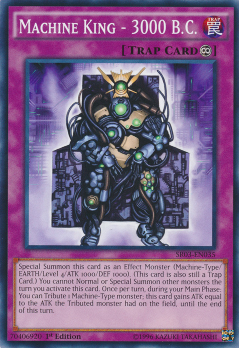 Machine King - 3000 B.C. | Yu-Gi-Oh! Wiki | Fandom