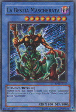 Yugioh Card | The Masked Beast Ultimate Rare | SM-00