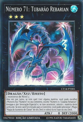 Number 71: Rebarian Shark | Yu-Gi-Oh! Wiki | Fandom