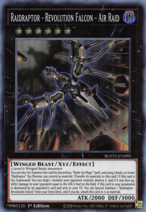 Raidraptor - Revolution Falcon - Air Raid | Yu-Gi-Oh! Wiki