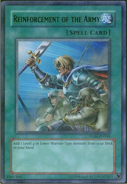 Card Errata:Reinforcement of the Army | Yu-Gi-Oh! Wiki | Fandom