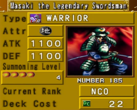 Masaki The Legendary Swordsman Dor Yu Gi Oh Wiki Fandom