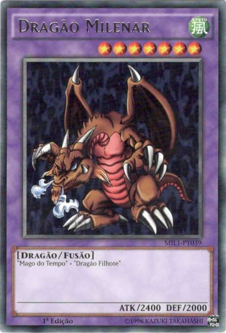 Dragão Milenar, Yu-Gi-Oh!