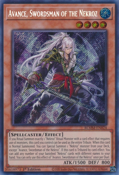 Avance, Swordsman of the Nekroz | Yu-Gi-Oh! Wiki | Fandom