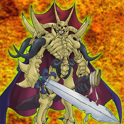 Fossil Warrior Skull King (anime) | Yu-Gi-Oh! Wiki | Fandom