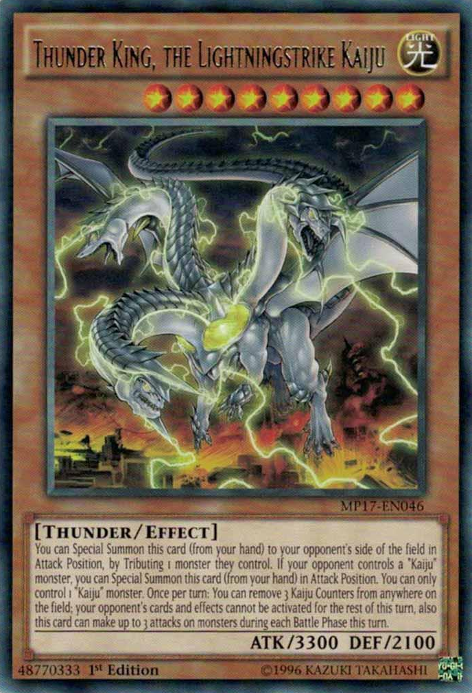 Thunder King The Lightningstrike Kaiju Yu Gi Oh Wiki Fandom