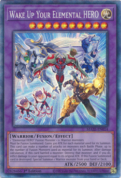 Card Gallery:Wake Up Your Elemental HERO | Yu-Gi-Oh! Wiki